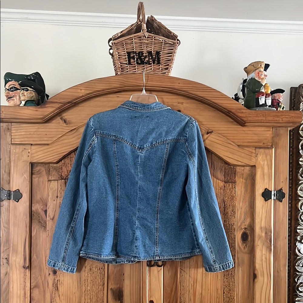 FOR JOSEPH Denim Blazer Jacket Size: Large (L) - Picture 5 of 16